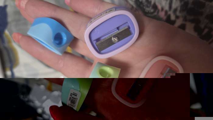 Фотография покупателя товара Набор точилок, 4 штуки, МИКС - Фото 3