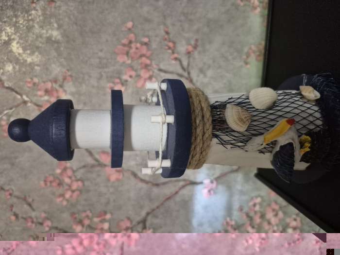 Фотография покупателя товара Фигурка дерево «Маяк морской», 19 см - Фото 2