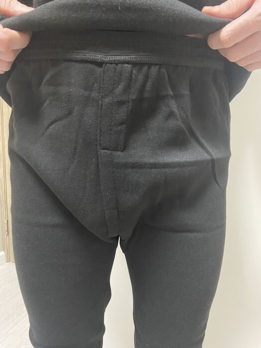 Фотография покупателя товара Термобелье мужское, размер M, 46-48, на рост 165-170 см чёрное - Фото 5