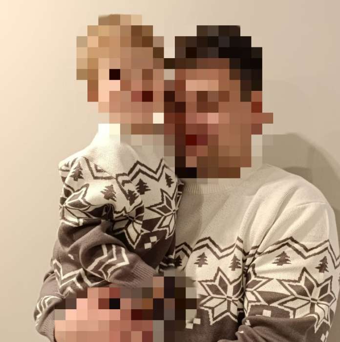 Фотография покупателя товара Джемпер детский новогодний вязаный KAFTAN: Scandinavia, серый, размер 34 (122-128 см) - Фото 1