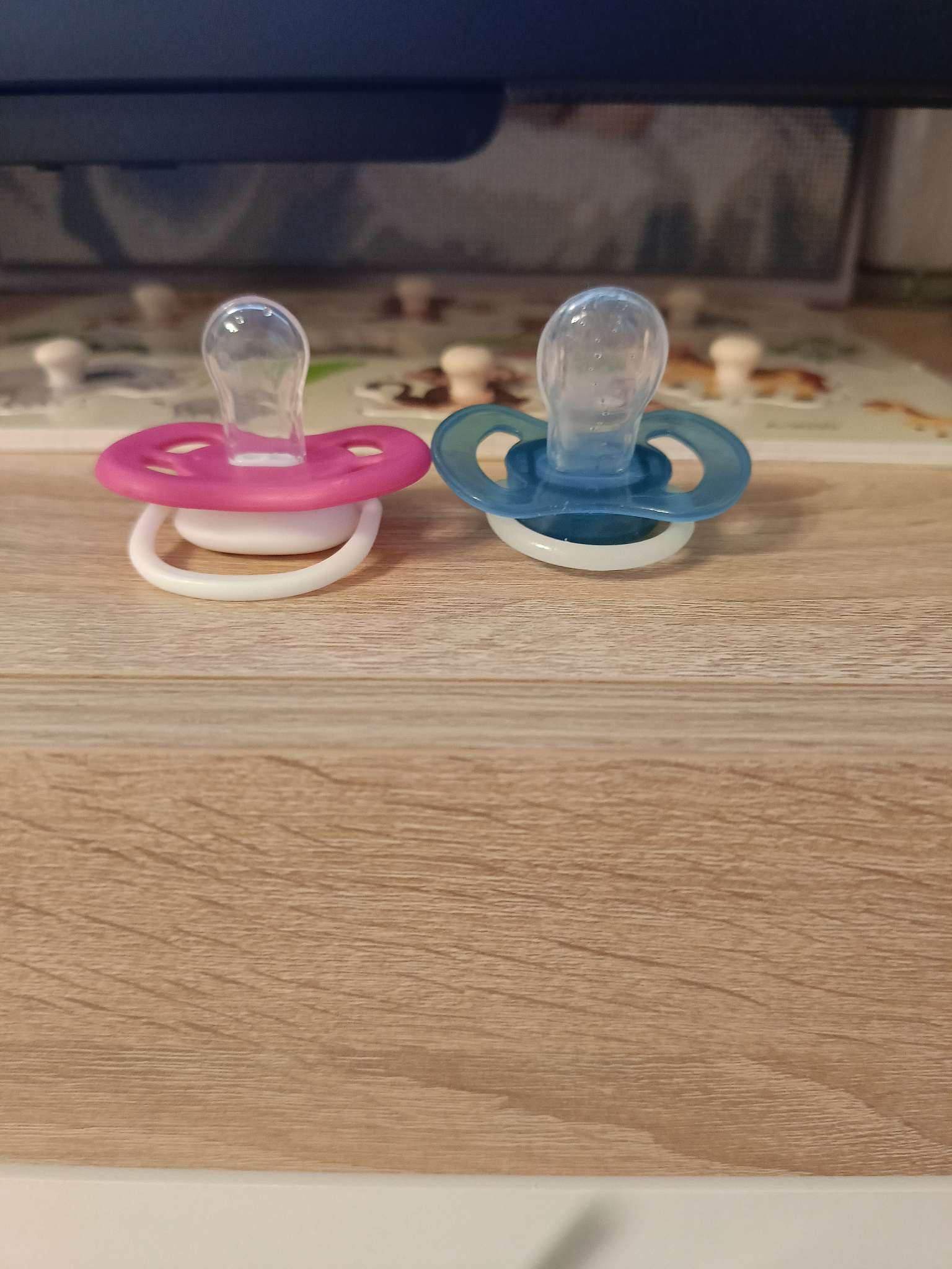 Фотография покупателя товара Соска - пустышка анатомическая Крошка Я «Для девочки» от 6 мес., 2 шт. + контейнер - Фото 1