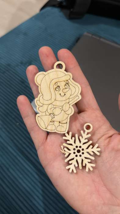 Фотография покупателя товара Набор для творчества новогодний «Ёлочная игрушка. Лошадка», шары 3 шт., фигурки под роспись - Фото 7