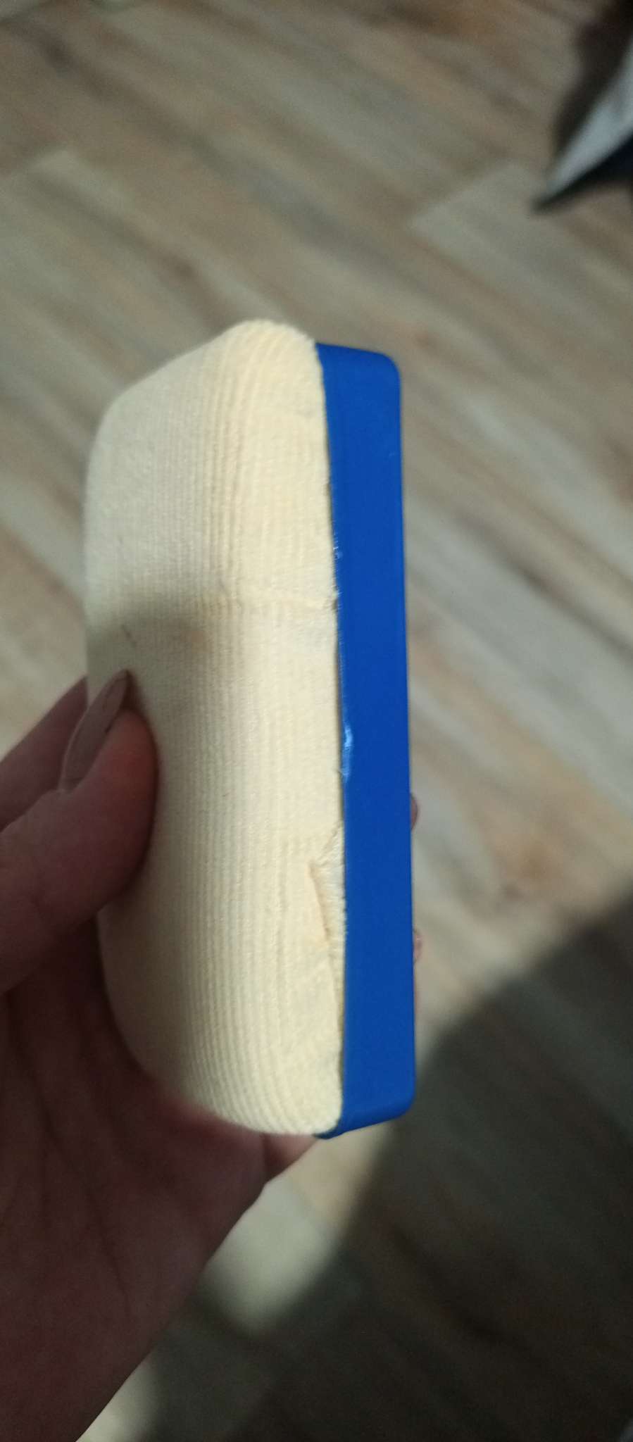 Фотография покупателя товара Губка магнитная для доски «Сказка» текстиль 2.5×5.5×11 см - Фото 7