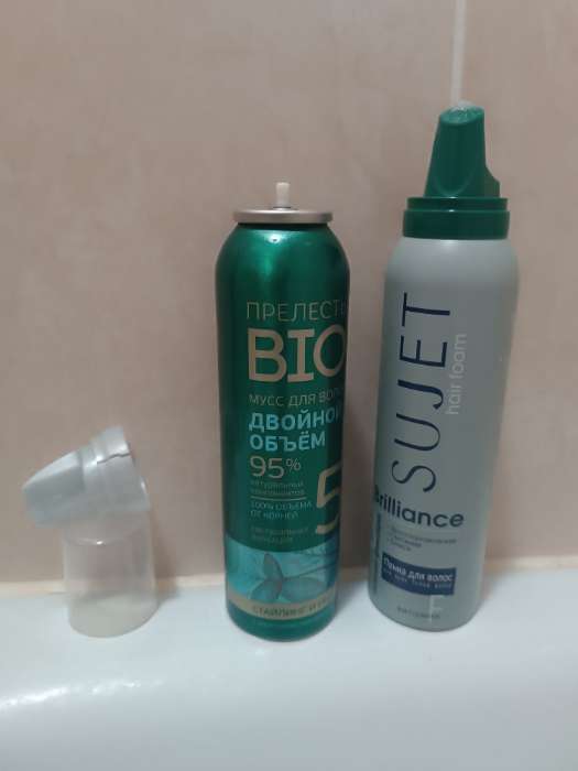 Фотография покупателя товара Пенка для укладки Sujet сильная фиксация, 160 мл - Фото 1
