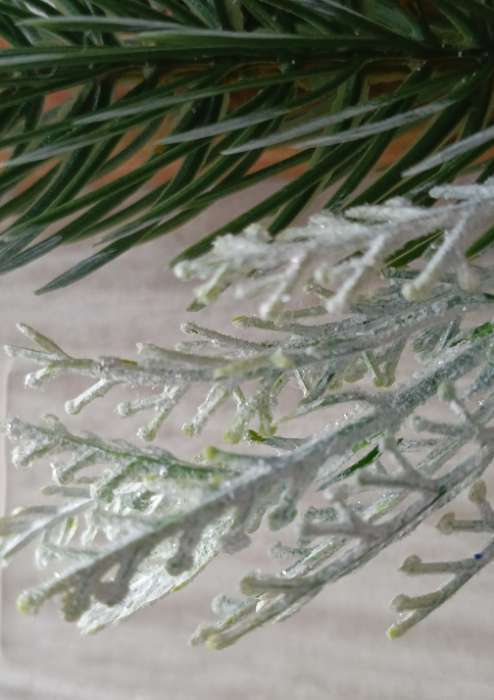 Фотография покупателя товара Глиттер для творчества 45 гр "Слюда белая" 18х12 см - Фото 1