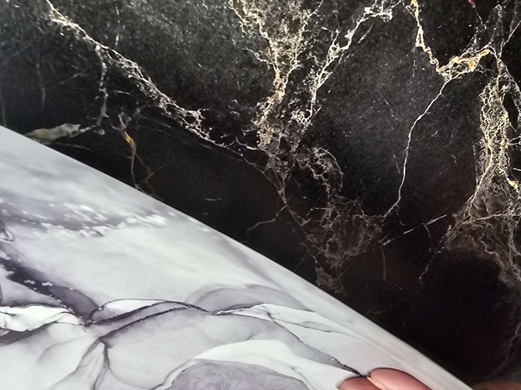 Фотография покупателя товара Доска разделочная «Мрамор», 30×20 см - Фото 8