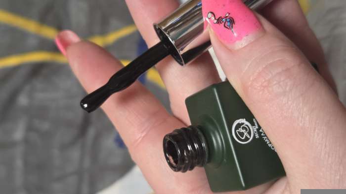 Фотография покупателя товара Гель-лак для ногтей Secret Beauty, 3-х фазный, черный, 15 мл - Фото 4