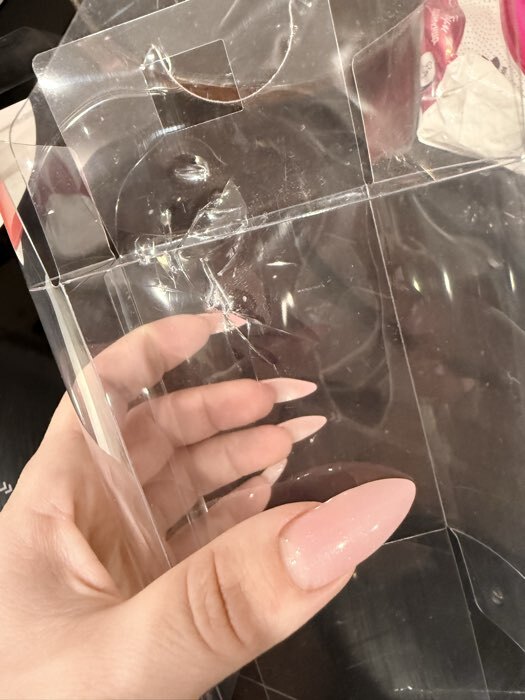 Фотография покупателя товара Складная прозрачная коробка из PVC, для упаковки подарков, 8×8×12 см - Фото 50
