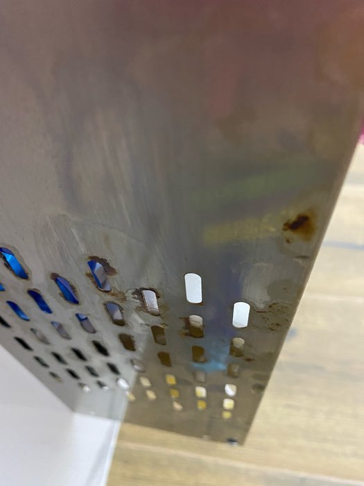 Фотография покупателя товара Полка, 38,5×11×5 см, нержавеющая сталь