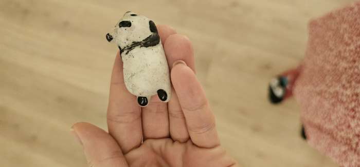 Фотография покупателя товара Антистресс сквиш мялка «Пандочка», в банке - Фото 3