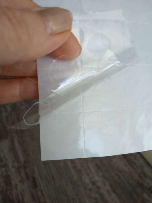 Фотография покупателя товара Клеевые точки для шаров, 100 шт., двухсторонние - Фото 1