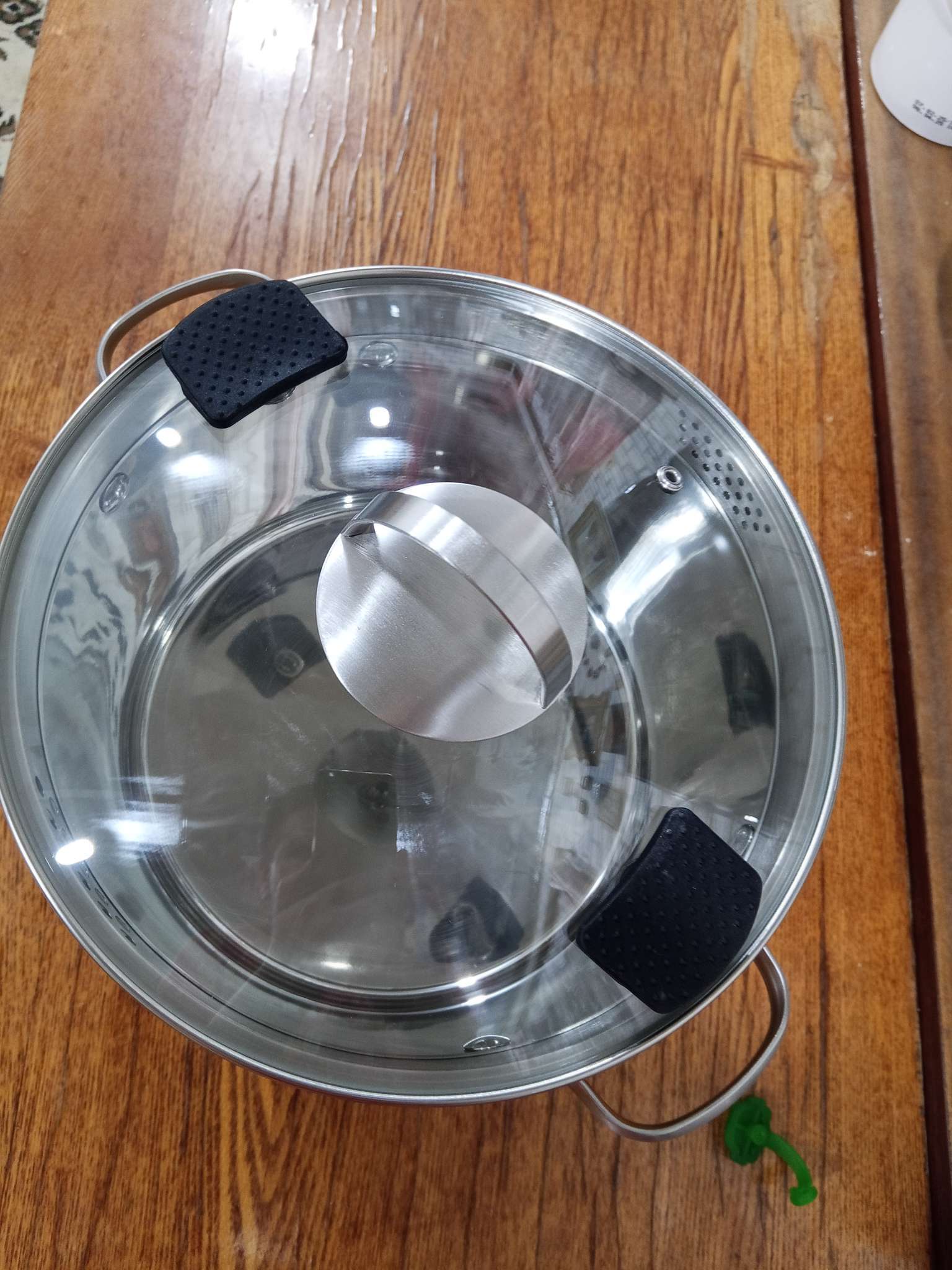 Фотография покупателя товара Кастрюля Magistro HiTech Steel, 5.2 л, d=24 см, h=14.5 см, слив для воды, капсульное дно, индукция, нержавеющая сталь - Фото 6