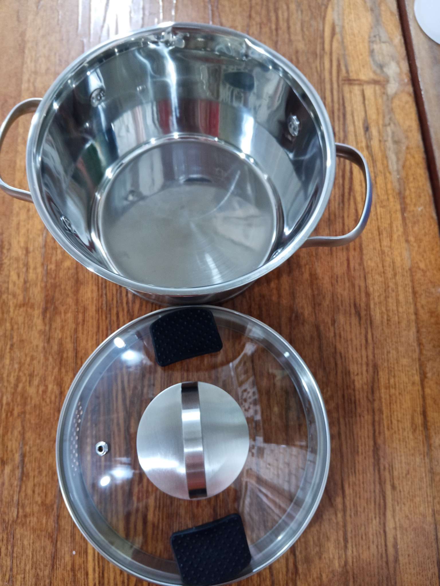 Фотография покупателя товара Кастрюля Magistro HiTech Steel, 5.2 л, d=24 см, h=14.5 см, слив для воды, капсульное дно, индукция, нержавеющая сталь - Фото 1