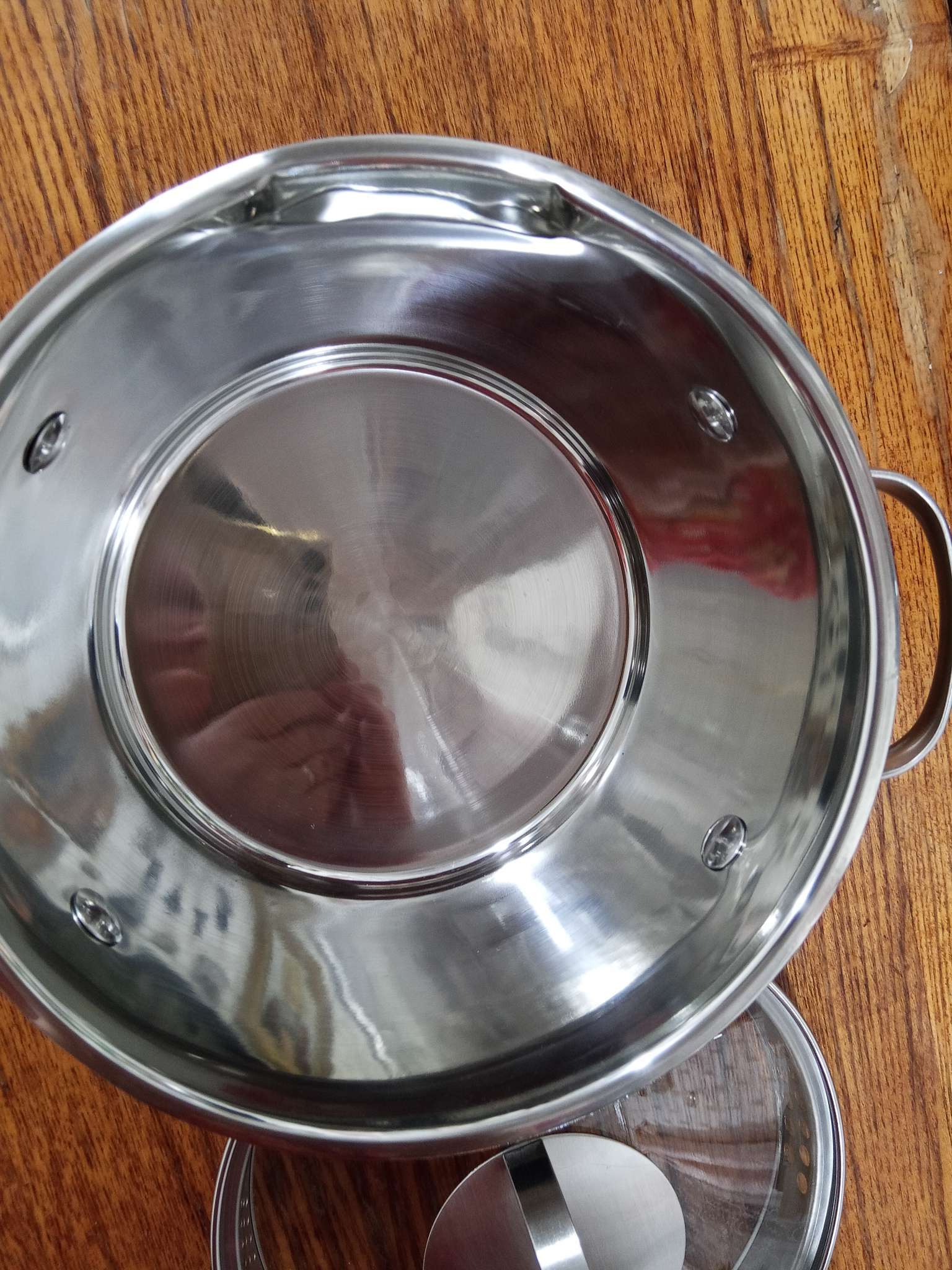 Фотография покупателя товара Кастрюля Magistro HiTech Steel, 5.2 л, d=24 см, h=14.5 см, слив для воды, капсульное дно, индукция, нержавеющая сталь - Фото 2