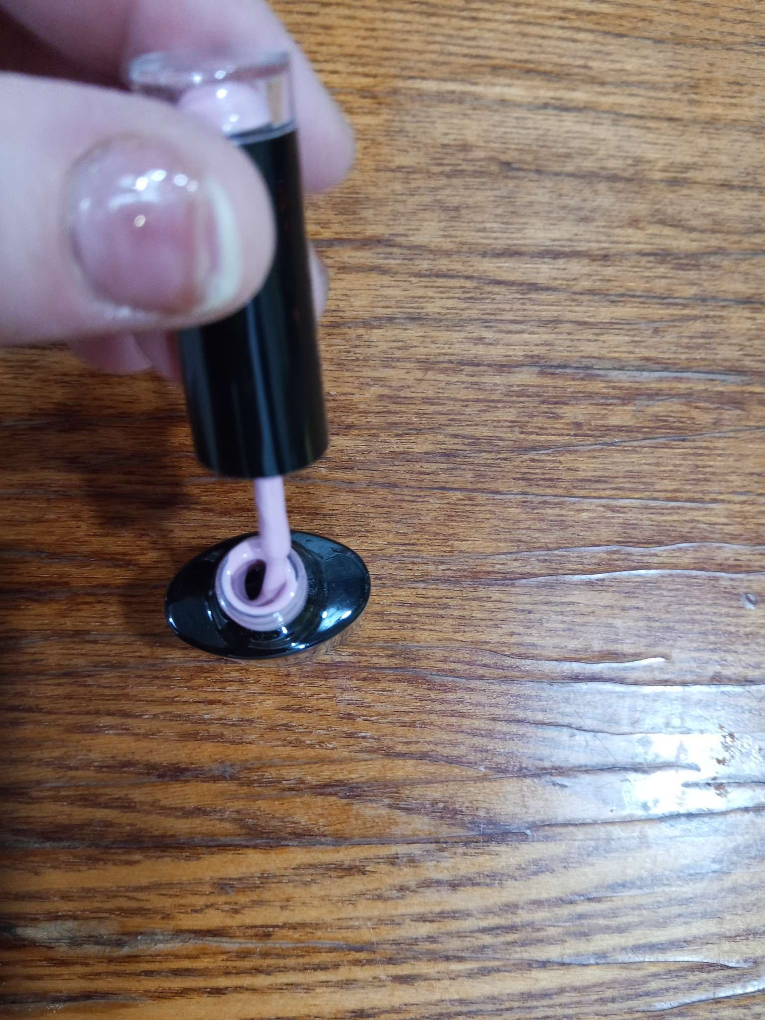 Фотография покупателя товара Гель лак для ногтей, однотонный, трехфазный, 8 мл, LED/UV, сиреневый (103) - Фото 1