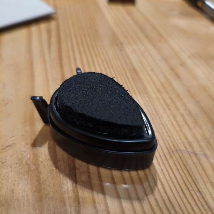 Фотография покупателя товара Штемпельная подушка «Чёрный смокинг», устойчивые к выцветанию, 4.8×3.5 см - Фото 1