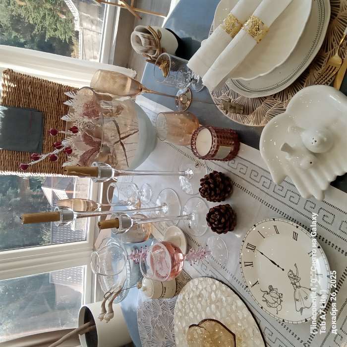 Фотография покупателя товара Бокал для вина SL-Home «Ёлочный», 370 мл, 8.5×20.8 см, стекло, прозрачный, розовый - Фото 4