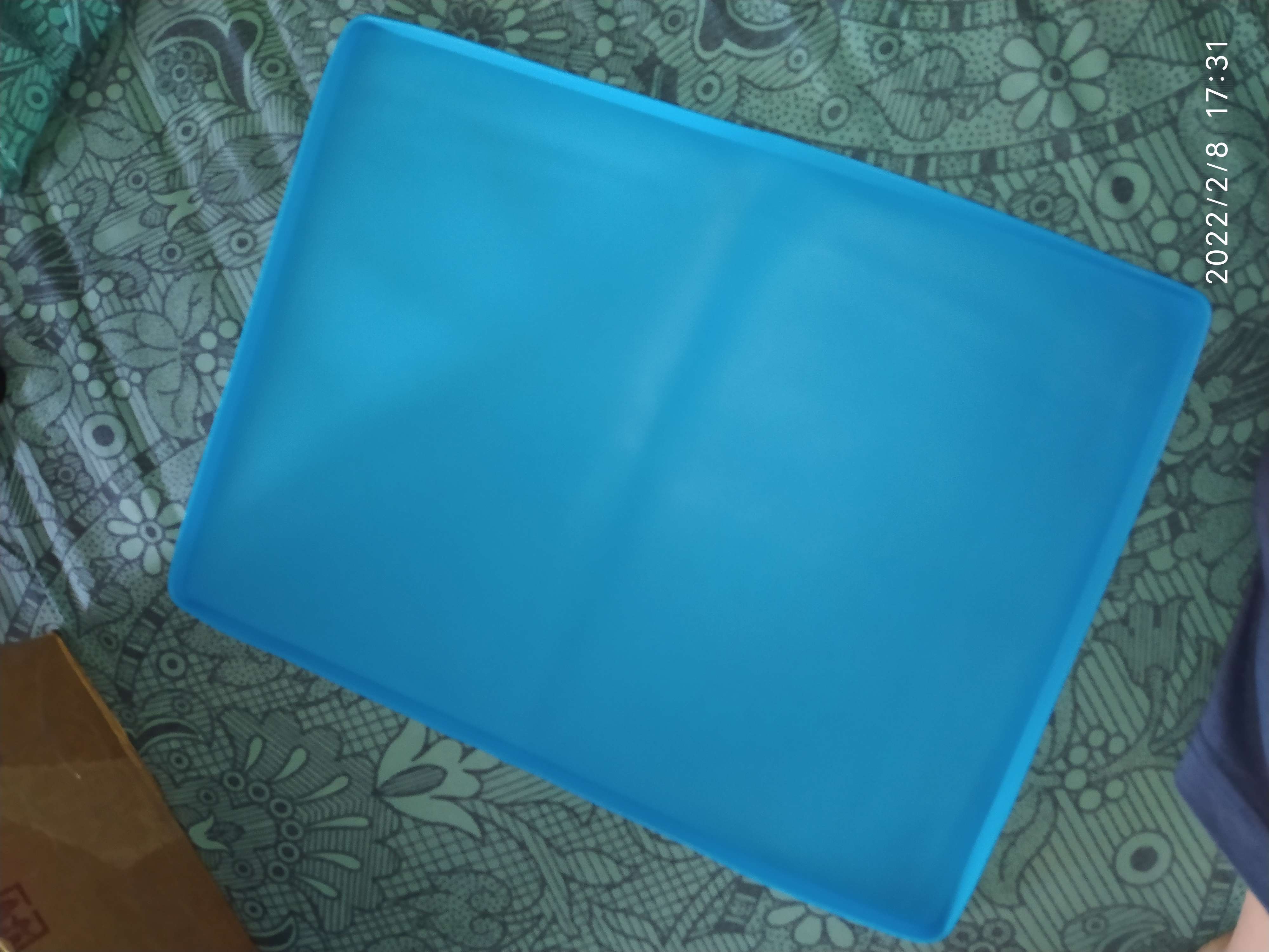 Фотография покупателя товара Противень силиконовый Доляна «Криспи», 40×30 см, цвет МИКС - Фото 10