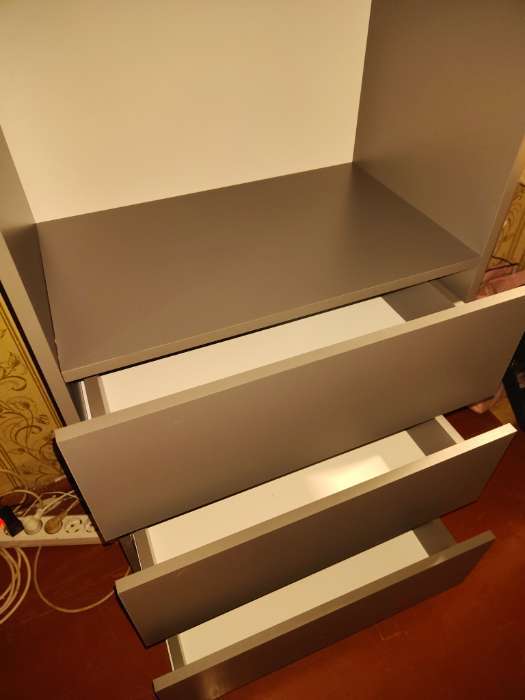 Фотография покупателя товара Стеллаж «Мадера», 604×370×1800 мм, цвет белый - Фото 1