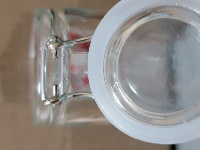 Фотография покупателя товара Банка для сыпучих продуктов Доляна «Галерея», 100 мл, 6.5×10.6 см, с бугельным замком, стекло - Фото 9