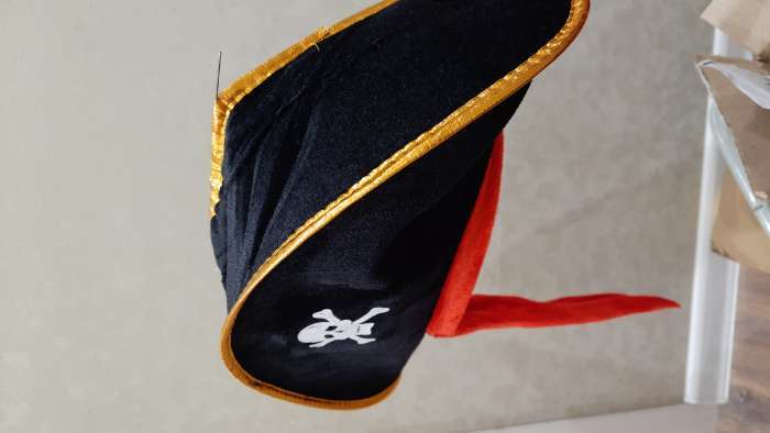 Фотография покупателя товара Карнавальная шляпа «Пират», р-р. 56-58 - Фото 1