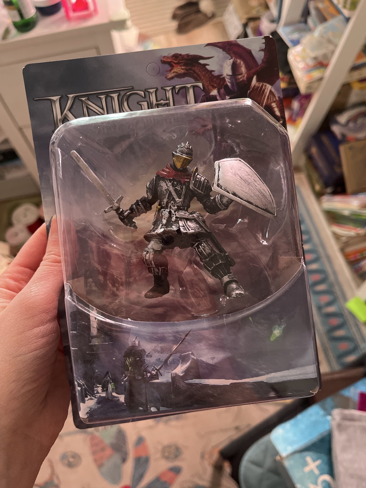 Фотография покупателя товара Фигурка рыцаря «Варвар», цвет МИКС - Фото 1