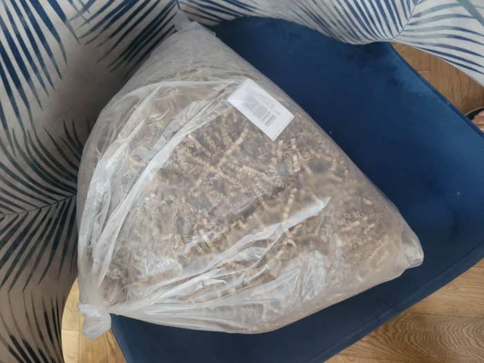 Фотография покупателя товара Наполнитель бумажный для подарков, крафт, 50 г - Фото 1