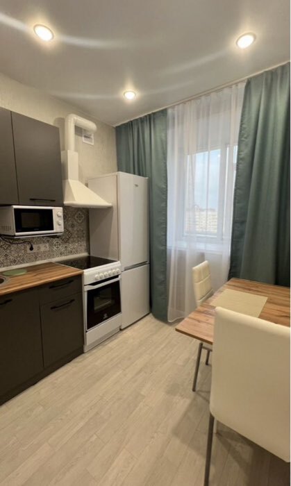 Фотография покупателя товара Кухонный гарнитур «Мори», 2000×600 мм, цвет графит - Фото 2