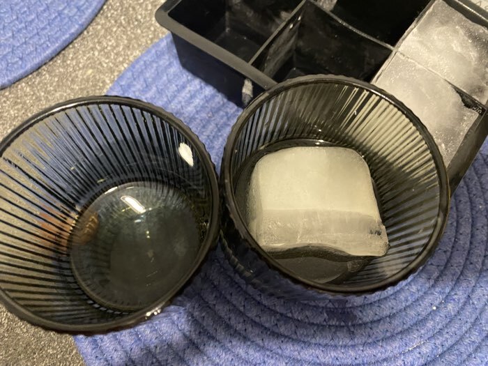 Фотография покупателя товара Стакан Magistro «Грани», 260 мл, 7.5×9.5 см, стекло, графит - Фото 1