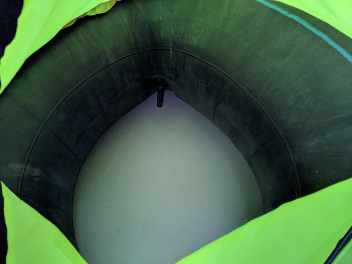 Фотография покупателя товара Тюбинг-ватрушка ONLITOP, диаметр чехла 80 см, цвета МИКС - Фото 40