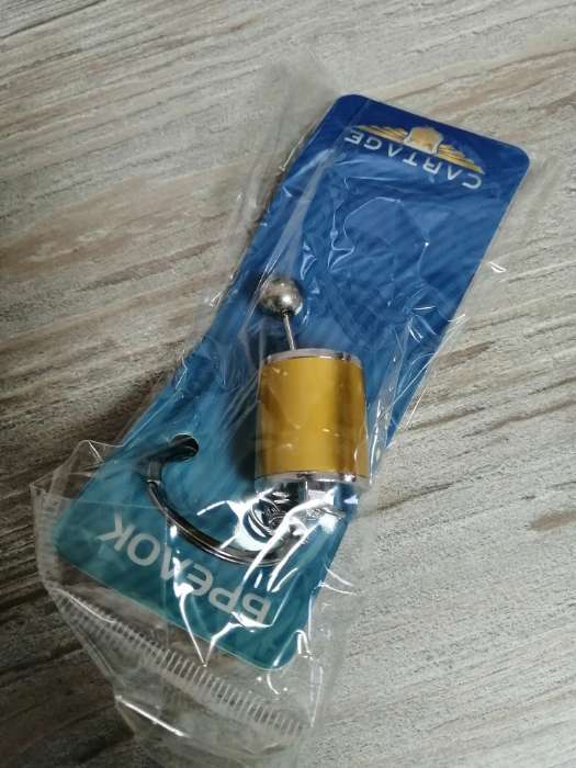 Фотография покупателя товара Брелок для автомобильных ключей Cartage, рычаг кпп, золотистый, металл - Фото 1