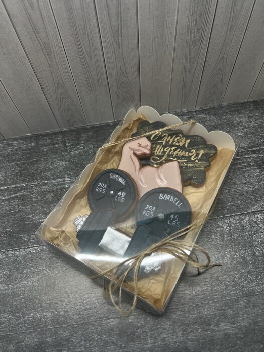 Фотография покупателя товара Коробка для печенья, белая, 15×15×3 см - Фото 1