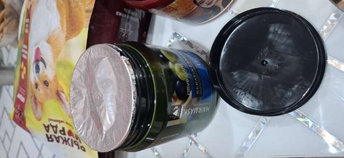 Фотография покупателя товара УЦЕНКА Маска для волос "Оливки" 750 гр - Фото 1