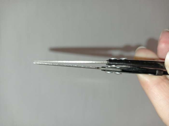 Фотография покупателя товара Ножницы для обрезки ниток, 10 см, цвет МИКС