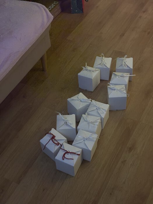 Фотография покупателя товара Коробка подарочная складная крафт, 10×10×10 см - Фото 10