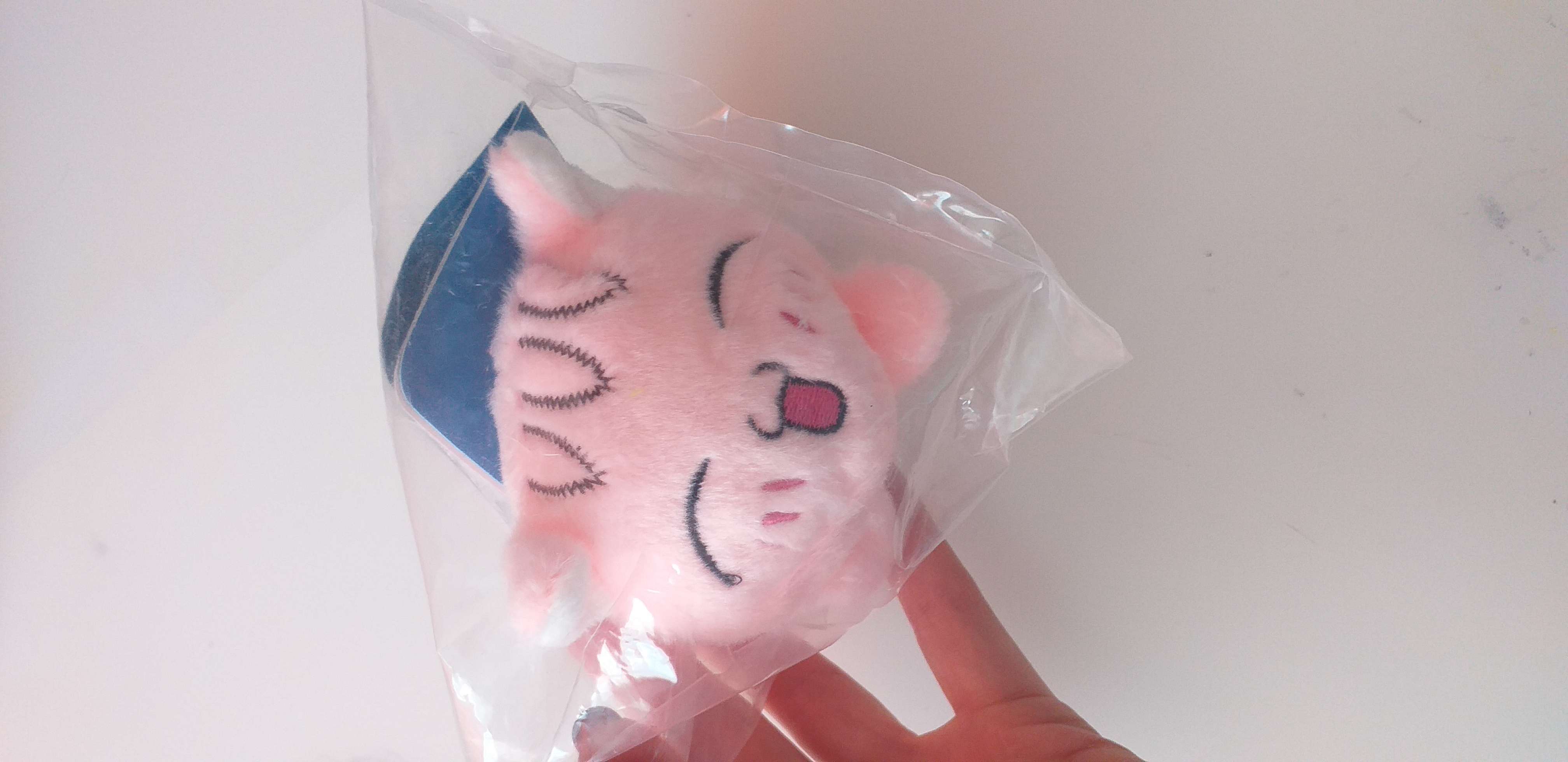 Фотография покупателя товара Мягкая игрушка «Мячик-кот», розовый, 7см