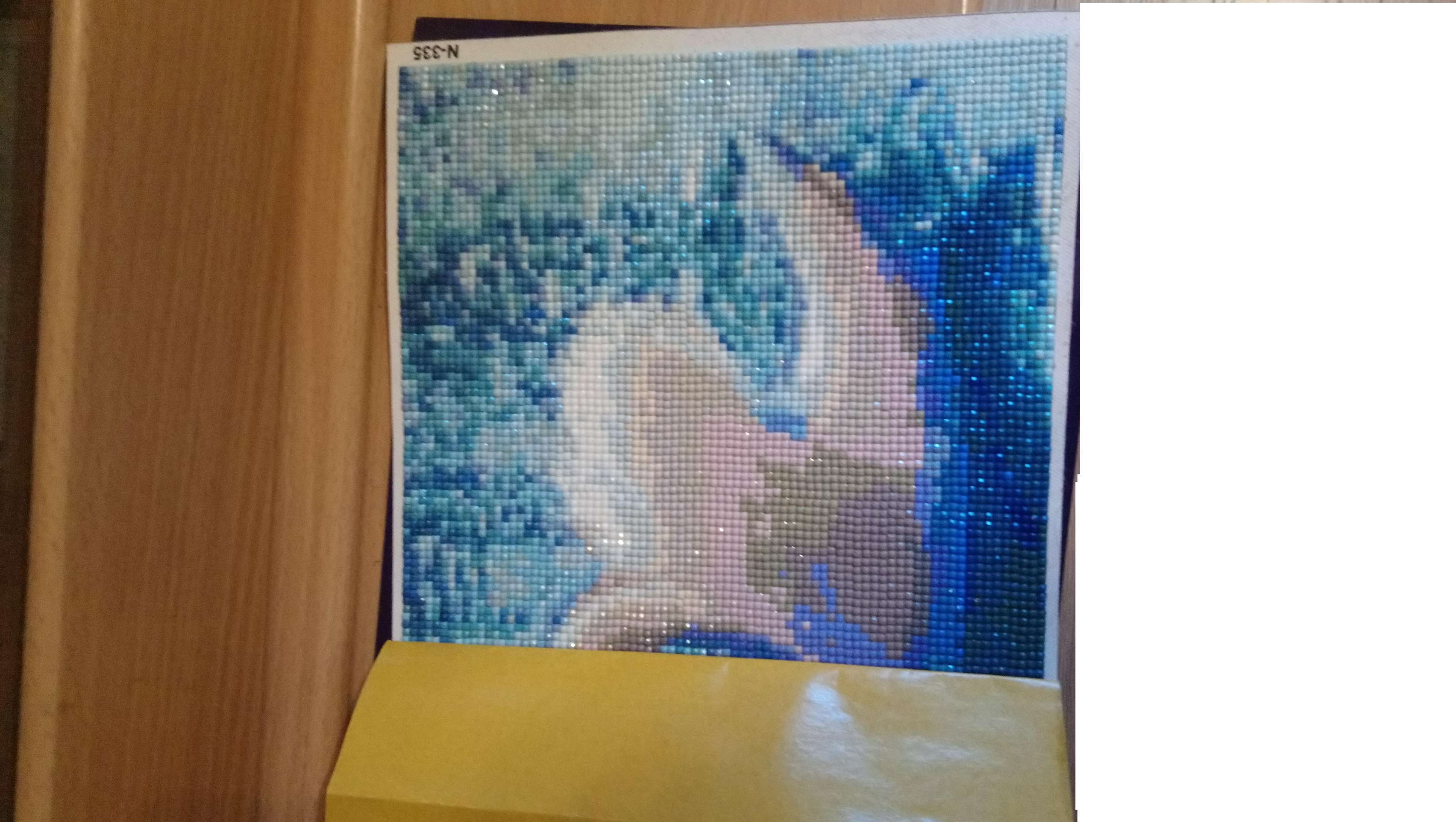 Фотография покупателя товара Алмазная мозаика «Лебедь», 33 цвета - Фото 1