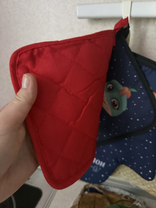 Фотография покупателя товара Набор кухонный Тепла и уюта: подставка 15×15 см, прихватка 17×17 см - Фото 4