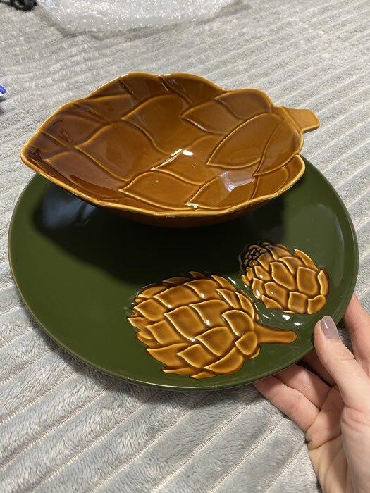 Фотография покупателя товара Салатник новогодний «Зимний лес», 20×17 см - Фото 1