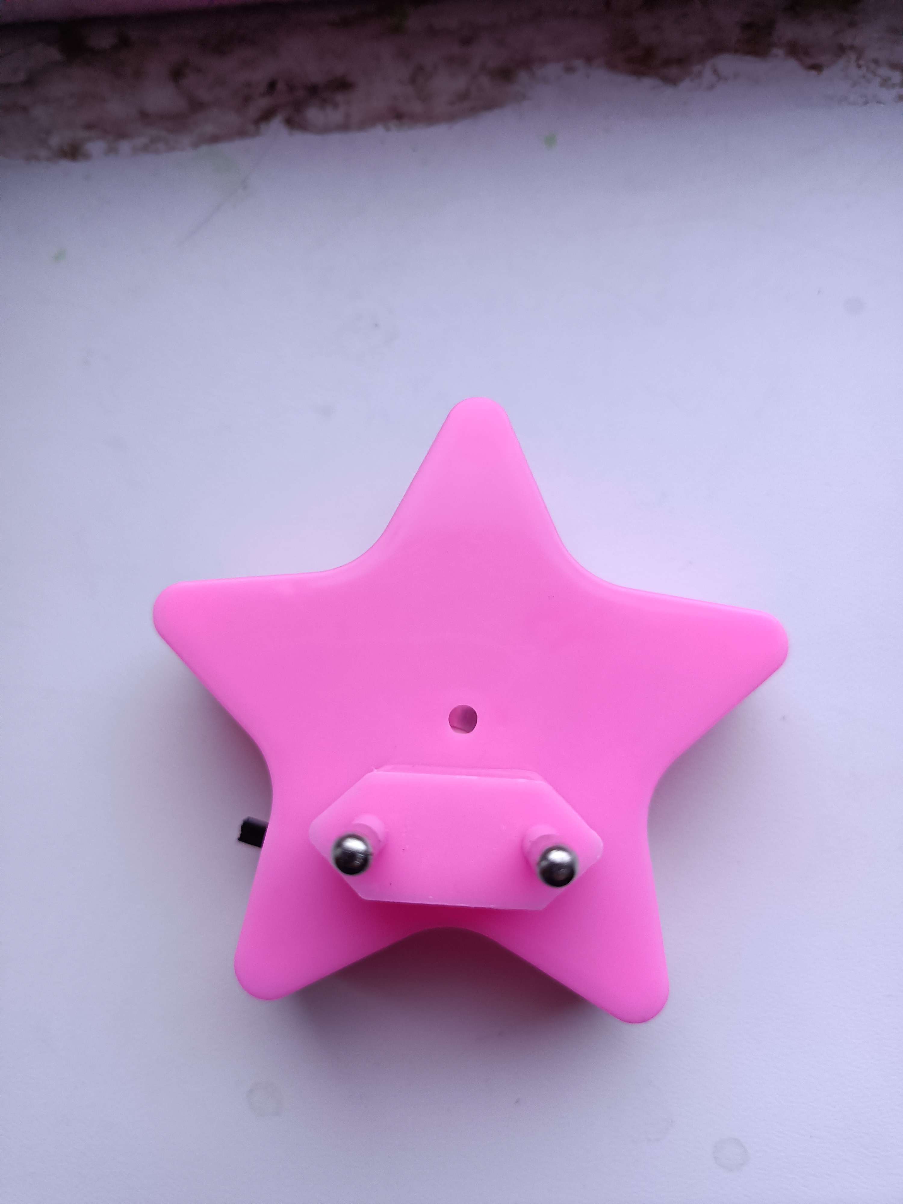 Фотография покупателя товара Ночник "Звездочка" 1Вт МИКС 7,5х4х7,5 см RISALUX - Фото 3