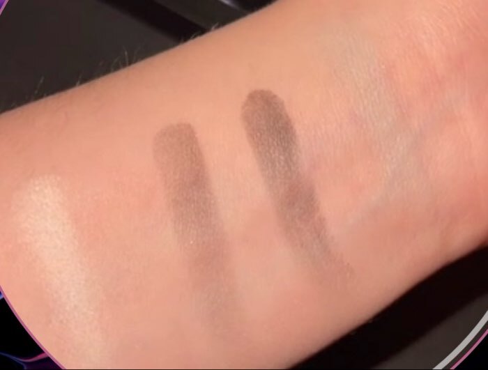 Фотография покупателя товара Набор теней для век SILVER, 9 цветов - Фото 1