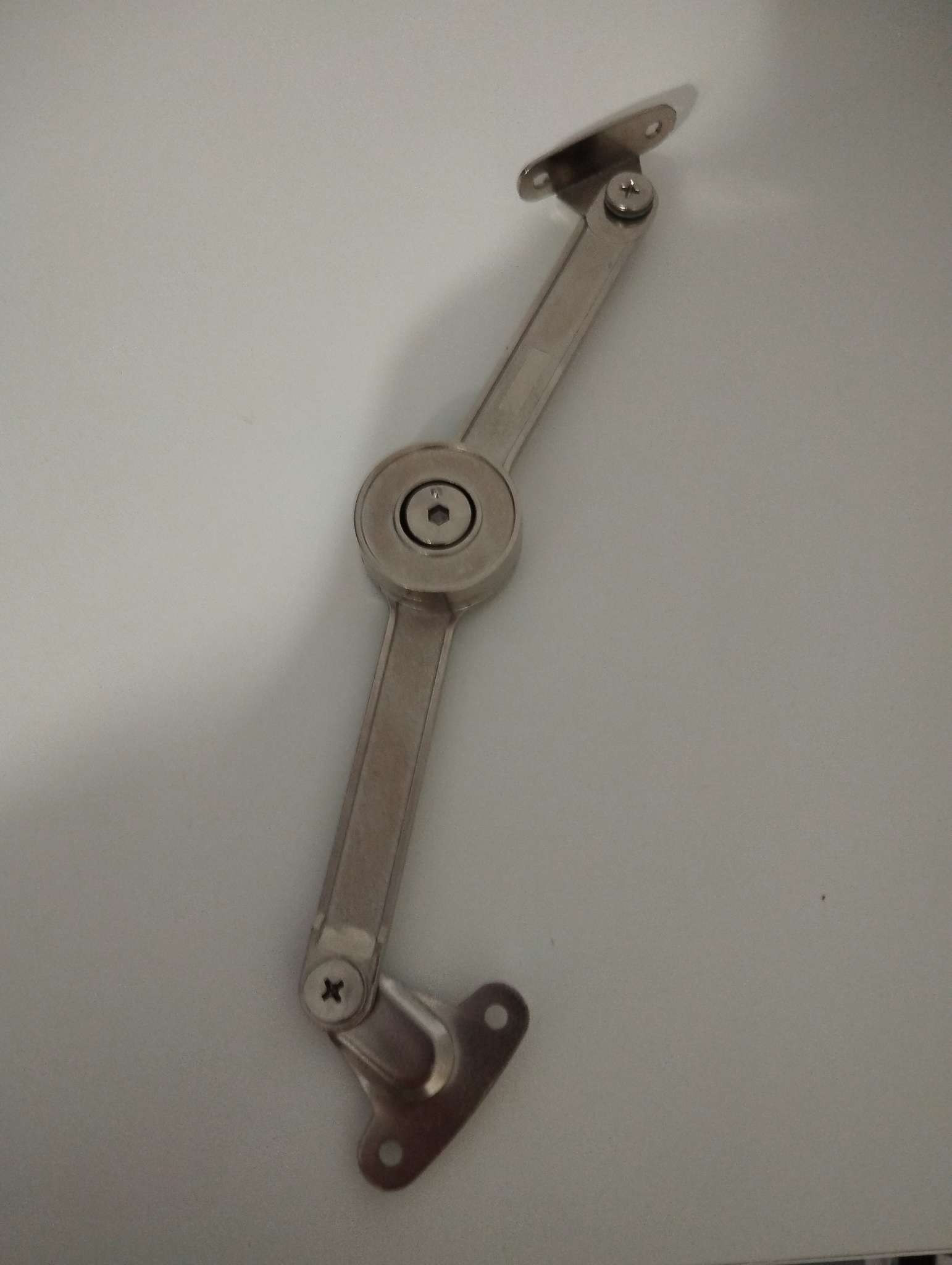 Фотография покупателя товара Гостиная «Лира», 2130×1680×350 мм, цвет белый матовый/бетон - Фото 3