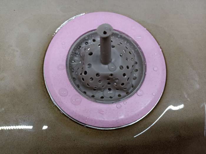 Фотография покупателя товара Фильтр для раковины, d=10.8 см, МИКС - Фото 8