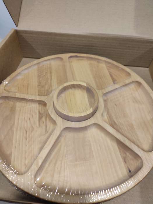 Фотография покупателя товара Набор деревянных менажниц и сервировочных досок на подставке Adelica, 3 шт., 25×14 см, 23×12 см, 21×10 см - Фото 18