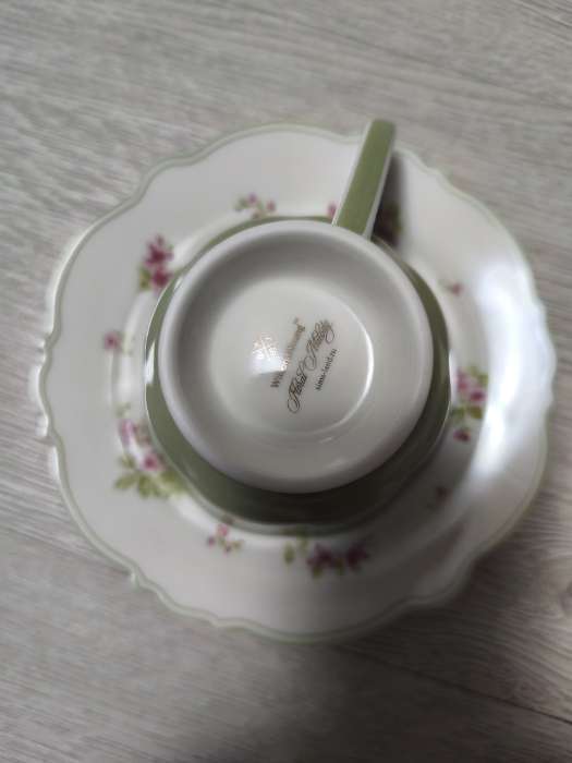 Фотография покупателя товара Чайная пара WY Emerald Essence, фарфор, 220 мл, белая - Фото 1