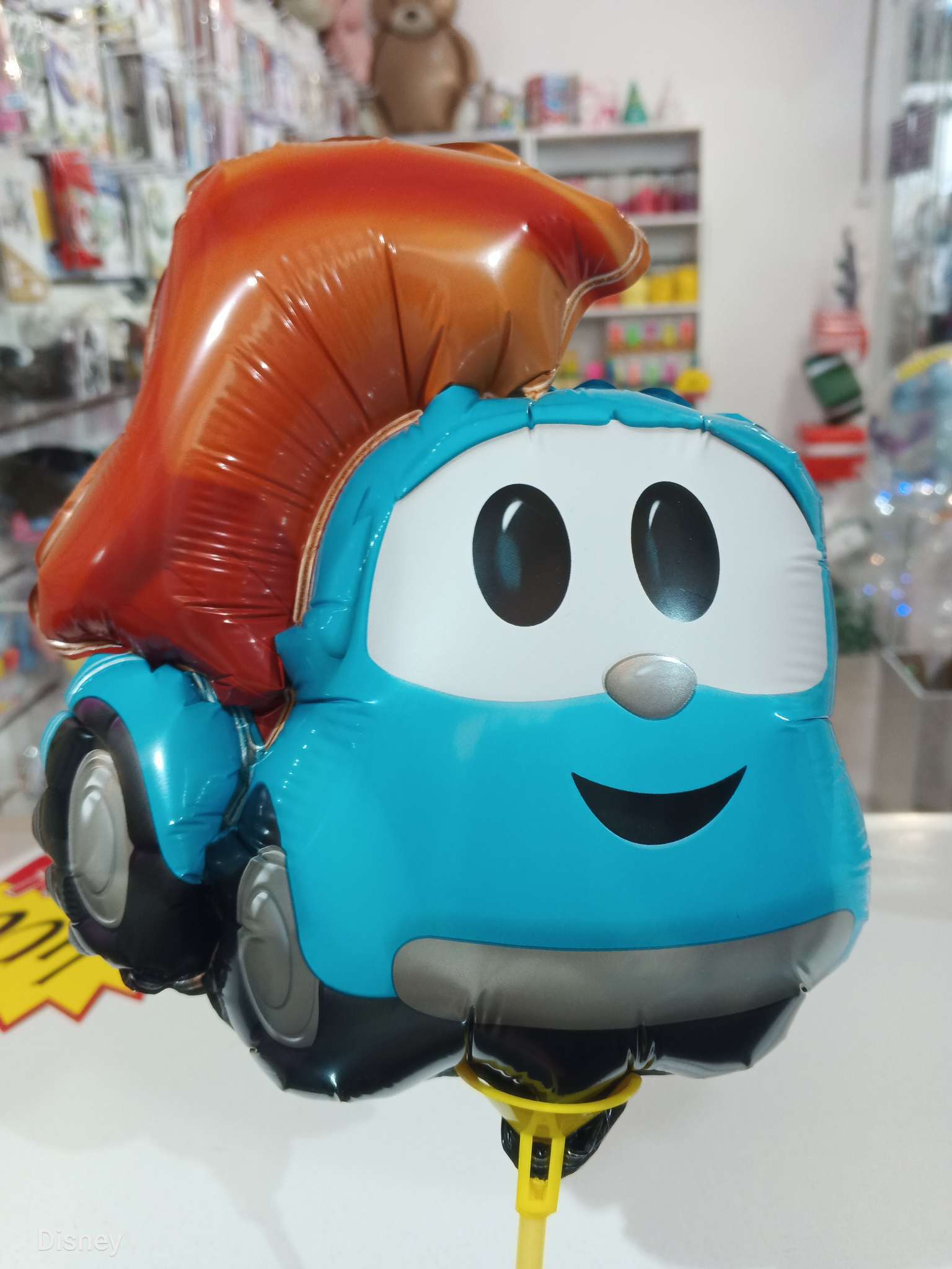 Фотография покупателя товара Воздушные шары фольгированные 14" «Грузовичок Лева», 5 шт., под воздух - Фото 1