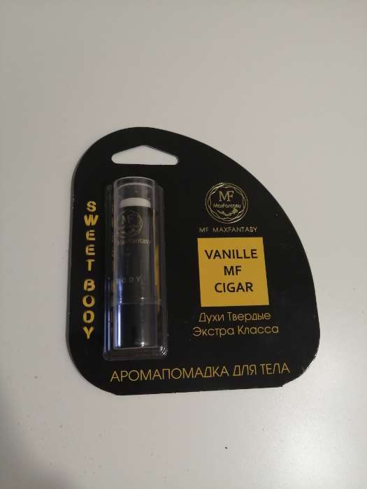 Фотография покупателя товара Духи твердые женские Vanille MF Cigar, 5,6 гр