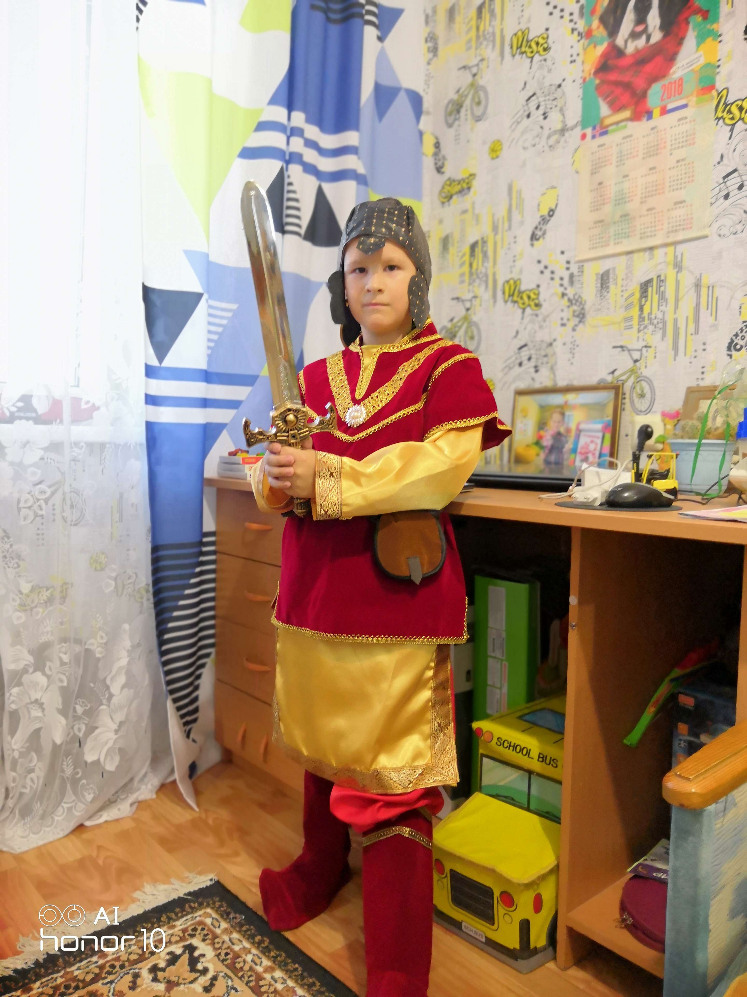 Фотография покупателя товара Карнавальный костюм "Добрыня", р-р 40, рост 158 см - Фото 1