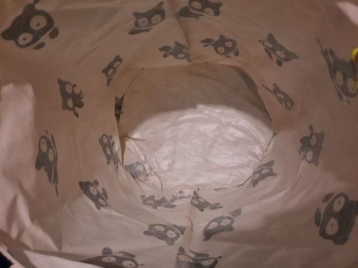Фотография покупателя товара Корзина бельевая текстильная Доляна «Бутуска», 35×45 см, цвет чёрный - Фото 1