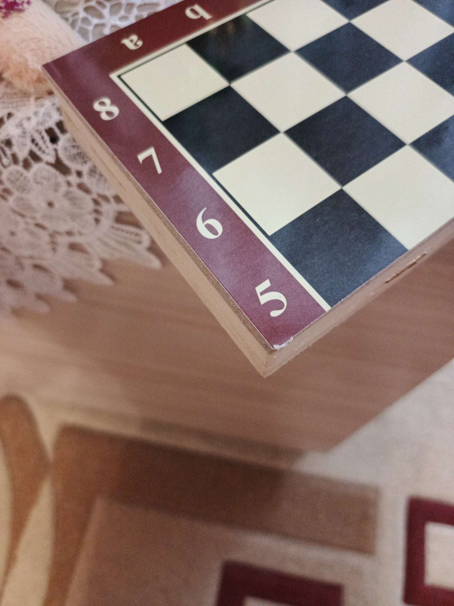 Фотография покупателя товара Шахматы, шашки, нарды, настольные игры, набор 3 в 1, 29×29 см - Фото 7